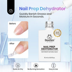 Beetles Primer Ongles: base sans HEMA pour une finition propre.