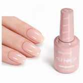 Beetles Pro Nude Gel Polish : bouteille ouverte pour une couleur lisse et uniforme.