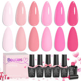 Beetles Saint-Valentin Rose Melodie, bouteille rose; couleur intense et application facile.
