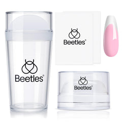 Beetles Tampon Ongles Pointe Française Longue, précision accrue pour chaque motif