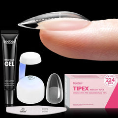 Beetles Tipex kit embouts apex ongles : précision et tenue robuste pour extensions.