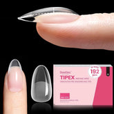 Beetles Tipex Instant Apex tips assembly close-up for precise fit and strong hold