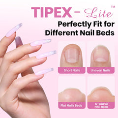 Beetles Tipex Lite Apex – 16 tailles pour pouce et petits doigts, ajustement rapide
