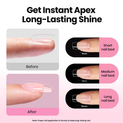 Beetles Tipex Lite Apex – base et finition pour une tenue durable