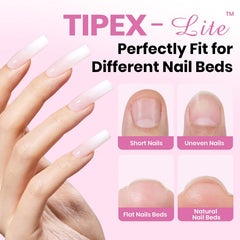 Beetles Tipex Lite Kit – colle UV pour une adhérence rapide et durable.
