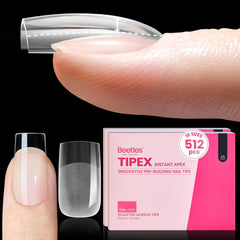 Beetles Tipex: apex instantanés pour extensions d'ongles solides.