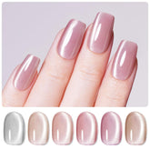 Beetles Cat Eye – argent : vernis gel avec effet cat eye durable et brillant.