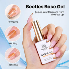 Beetles Vernis-finition brillant sur bouteille, apporte un éclat long lasting à vos designs.