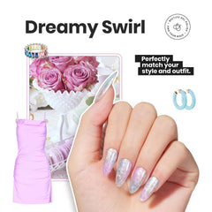 Beetles Gel Polish Orange pastel, couleur lumineuse et tenue durable.