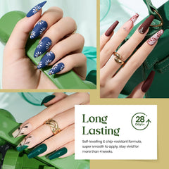 Beetles vernis gel brun chocolat pour une allure chic durable.
