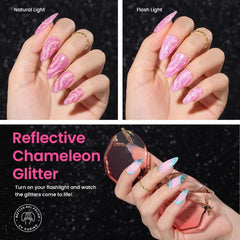 Beetles Gel Polish Chameleon ensemble 6 couleurs changeantes selon l'éclairage