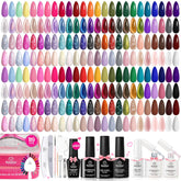Beetles Gel Polish ensemble de 100 couleurs pour toutes les saisons et brillance longue durée