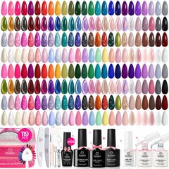 Beetles Gel Polish ensemble 100 couleurs pour créativité variée et durable.