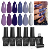 Beetles Gel Polish Ensemble Univers Perdu, coffret élégant pour un look durable.