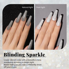 Beetles Gel Vernis fini brillant pour une surface étincelante