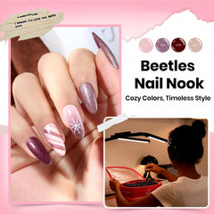 Beetles Gel Polish longue tenue de 28 jours pour des ongles eclatants.