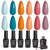 Beetles Gel Polish – palette 6 teintes pour des looks variés.