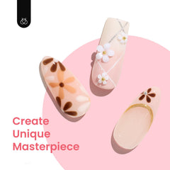 Beetles Vernis Gel paillettes blanc laiteux: fini lumineux et glamour.