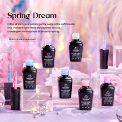 Beetles Gel Vernis Rose Pastel avec paillettes pour fini brillant