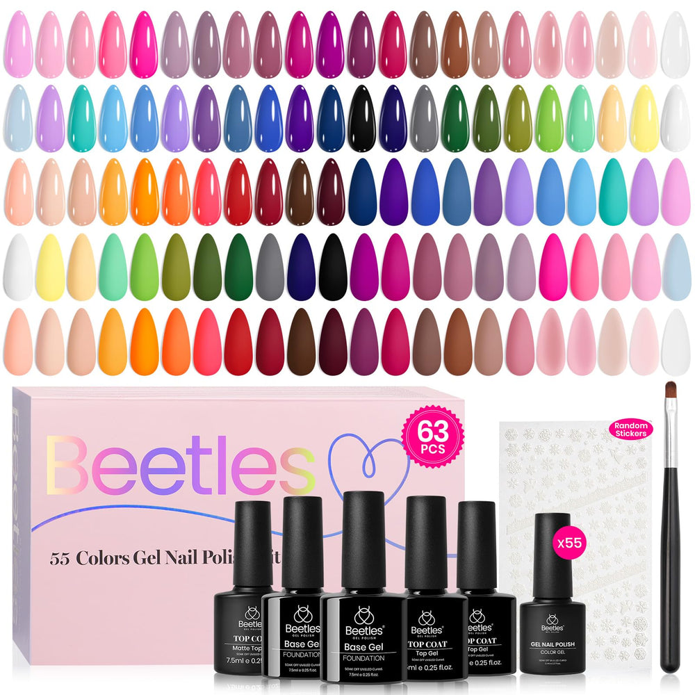 Beetles Gel Vernis Printemps : palette couleurs variée pour différents styles.