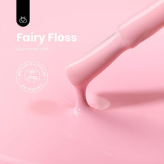 Beetles vernis gel rose Fairy Floss prêt à l’application, couleur prête à l’emploi.
