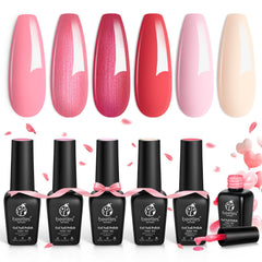 Vernis gel Beetles rose nude : teinte délicate pour une manucure durable.