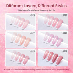 Beetles Vernis Gel Rose Paillettes: présentation prête pour nail art festif.