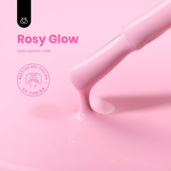 Beetles Rosy Glow fini brillant pour une allure salon à domicile.