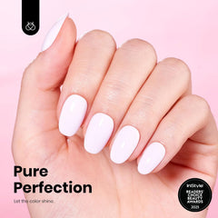 Beetles Gel Polish Rose Pastel – échantillon ongles, couleur précise et brillance longue durée