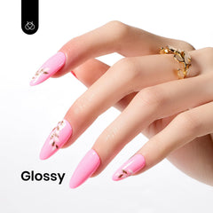 Beetles Vernis Gel Rose Flamingo, finition brillante et durable