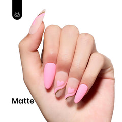 Beetles Vernis Gel Rose Flamingo, séchage LED pratique