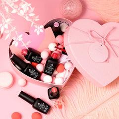 Vernis gel Beetles rose poudré : couleur subtile, tenue longue durée.