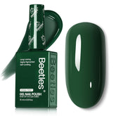 Beetles Vernis Gel Vert Forêt – flacon couleur précis pour manicure maison