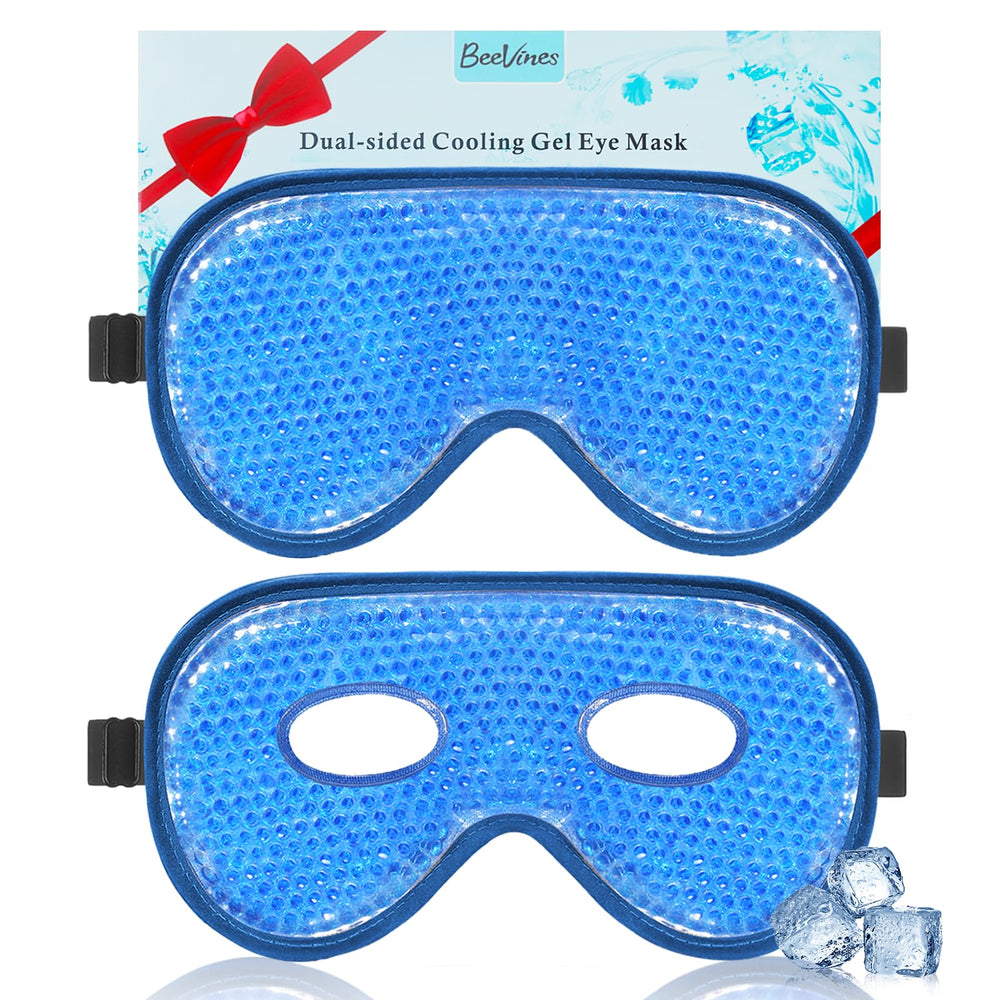 BeeVines Masque Yeux Gel XL: froid apaisant pour poches et fatigue