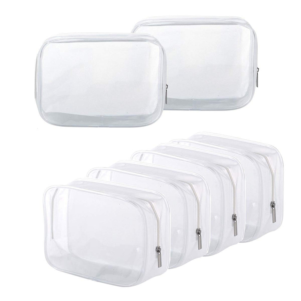 BEFORYOU sacs toilette transparents, rangement clair et pratique en voyage