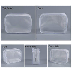 BEFORYOU trousse toilette transparente, organisation facile lors de déplacements