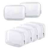 BEFORYOU trousse toilette transparente à grande ouverture, pratique en voyage.
