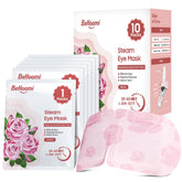 BeHoomi masque yeux chauffant Rose — emballage pratique pour relaxer les yeux.