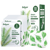 BeHoomi Masque Yeux Vapeur Senteur Arbre-a-the emballage prêt à offrir