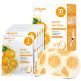 BeHoomi Masque Yeux Vapeur Orange pour détente rapide et agréable