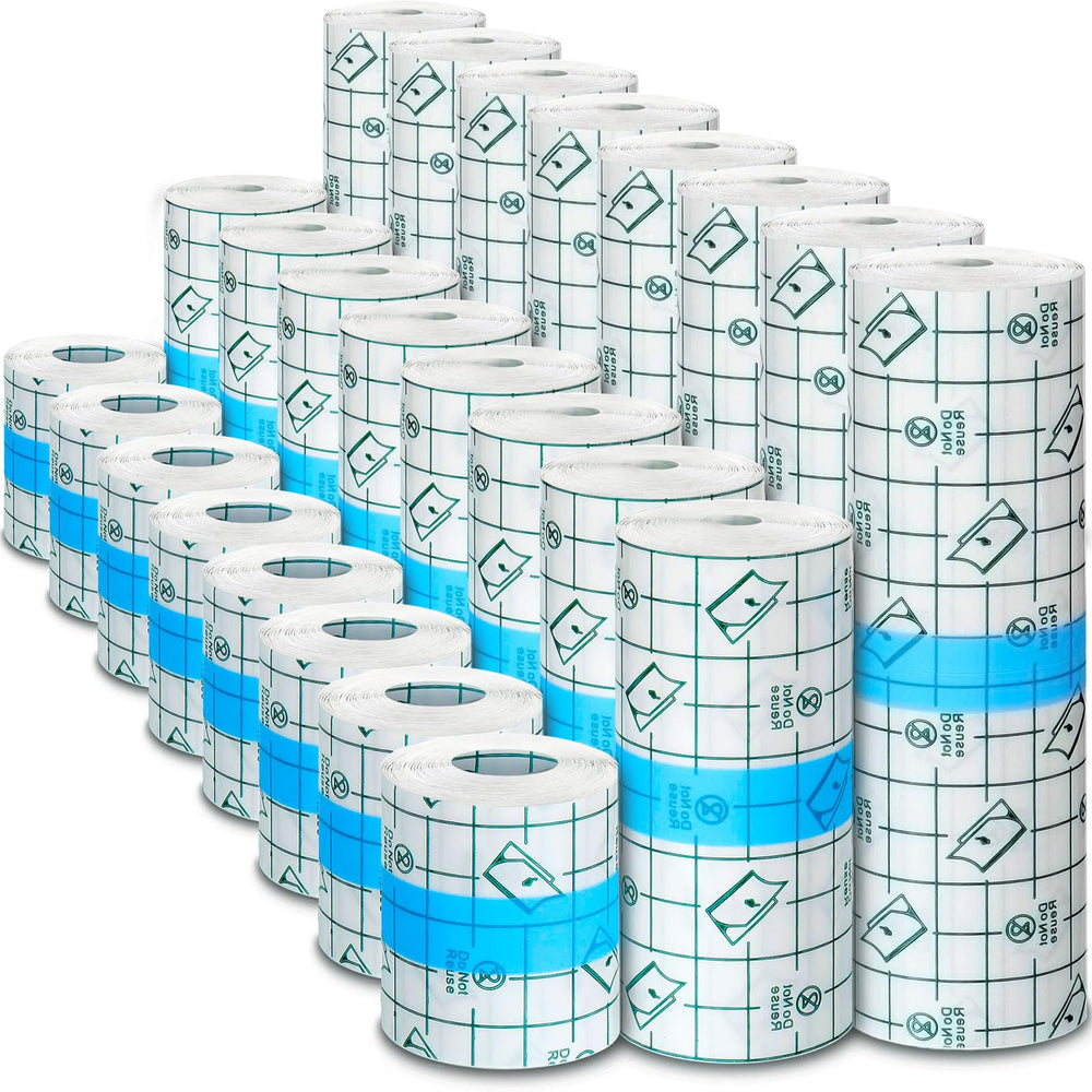 Beieverluck paquet 24 rouleaux bandage tatouage imperméable pour soins prolongés