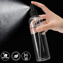 Bekith vaporisateur 8oz transparent, capuchon à pression, pratique pour dilutions d'huiles.