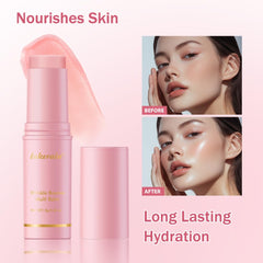 Bekoeen baume-stick creme yeux hydratante et maquillage prêt.