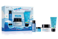 Belif Aqua Bomb gel hydratant sur peau nette, sensation de fraîcheur