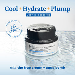 La texture gel fraiche d Aqua Bomb offre une sensation légère et non grasse sur la peau