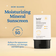 Belif Dew Guard – texture légère prête à s’étaler rapidement.