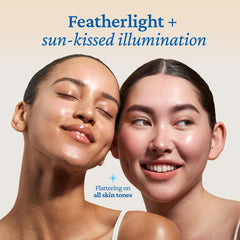 Protection UV SPF 40 intégrée dans le soin teinté Belif Dew Guard.