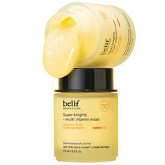 Belif Vitamin C Overnight Butter Mask - texture beurre, hydratation riche pour réveiller l'eclat.