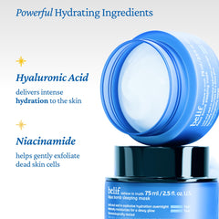 Belif Gelée Vitamine E épouse les contours avec une texture mémoire.