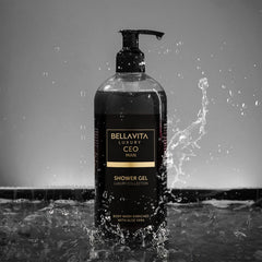 Gel douche CEO Man Bella Vita Luxury aloé véra pour peau apaisée